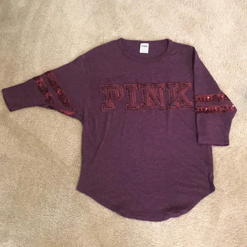 Like New! Victoria Secret PINK Bling shirt